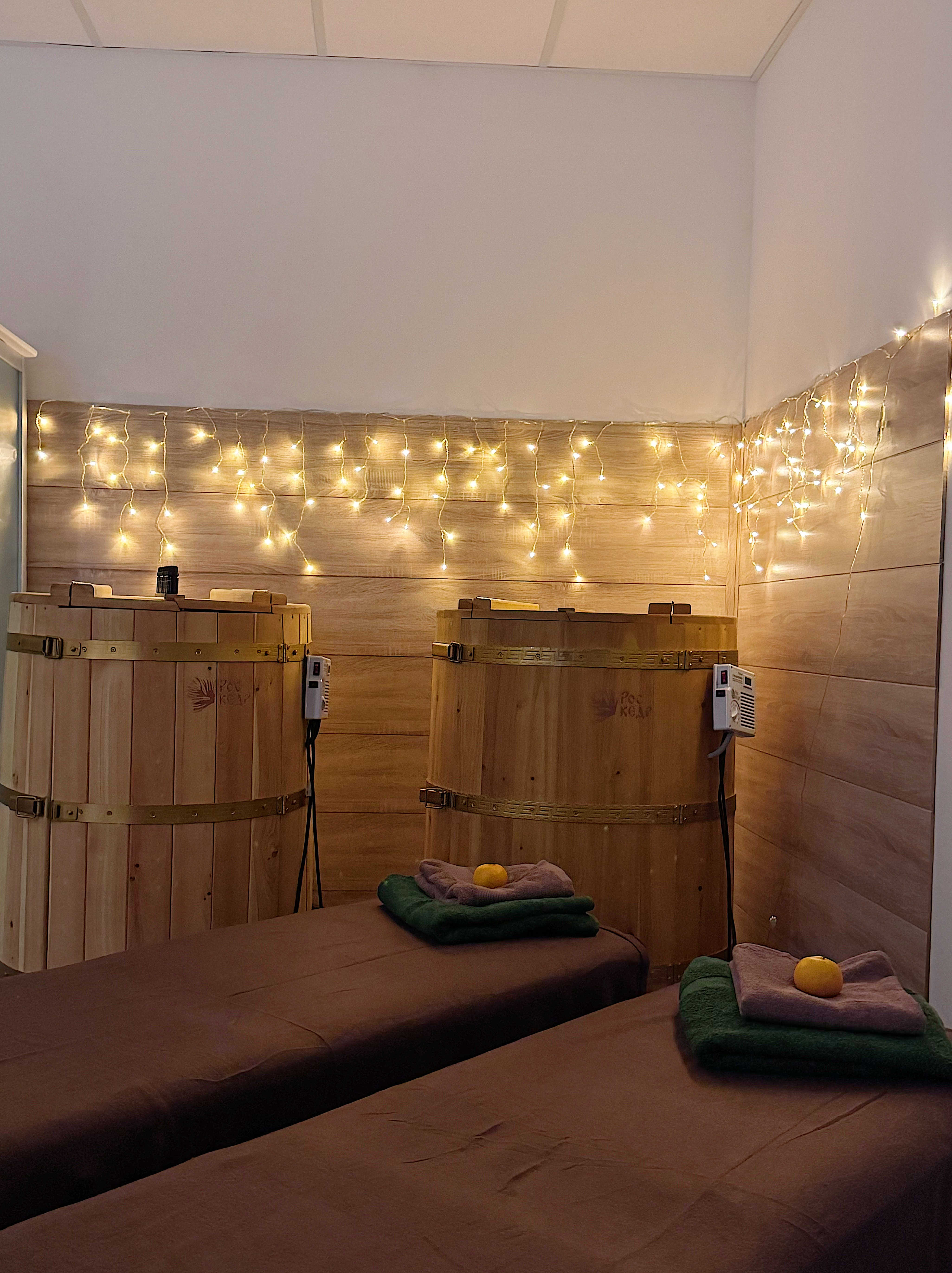 Интерьер спа-салона Кедр